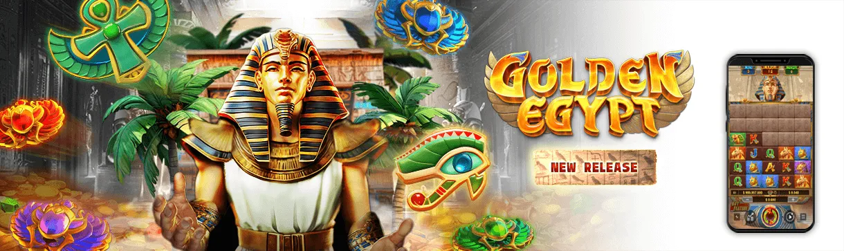 Golden Egypt banner